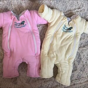 Bundle of 2 baby Merlin magic sleep suits